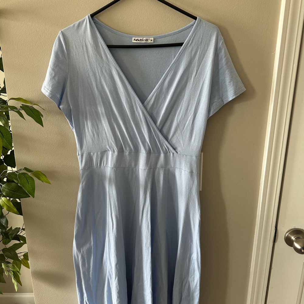 Light Blue Women's Sundress